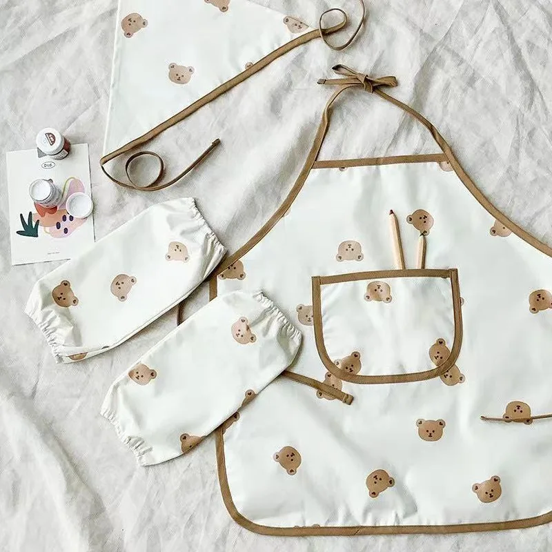 Cute Cartoon Children Apron Sl - огляд і ціна Kitchen Kids Baking Set