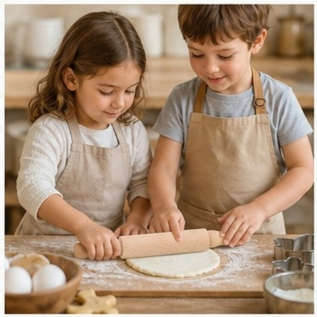 Wooden Mini Wooden Rolling Pin - огляд і ціна Kitchen Roller Baking
