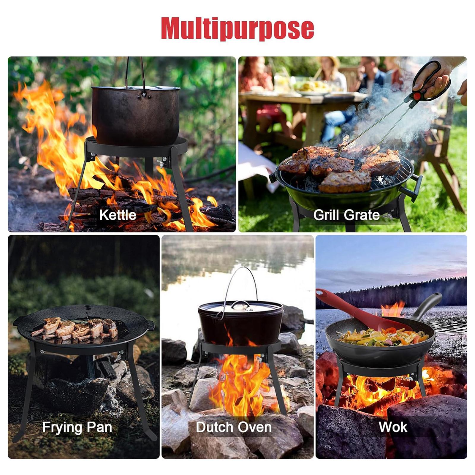 Foldable Cooking Campfire Trip - огляд і ціна Kitchen Baking Rack