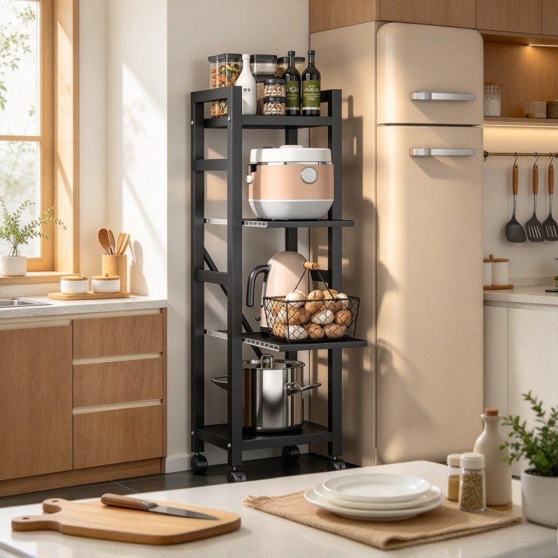 Pull-out Kitchen Rack, Floor P - огляд і ціна Kitchen Baking Cart