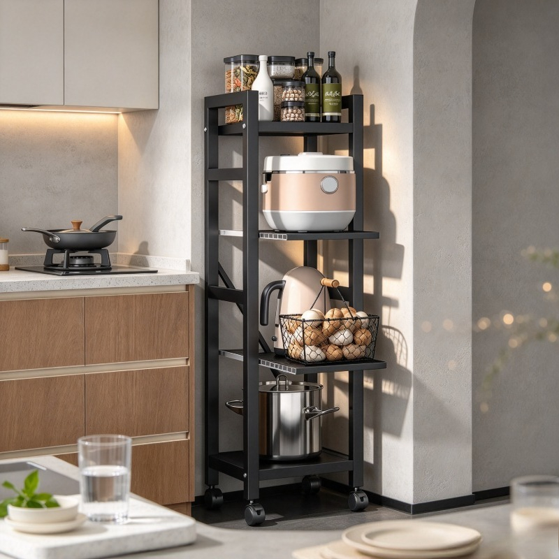 Pull-out Kitchen Rack, Floor P - огляд і ціна Kitchen Baking Cart